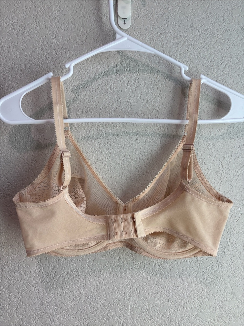 Chantelle Tamaris Nude Lace Underwire Bra 32DD Style 1660 - Picture 6 of 7